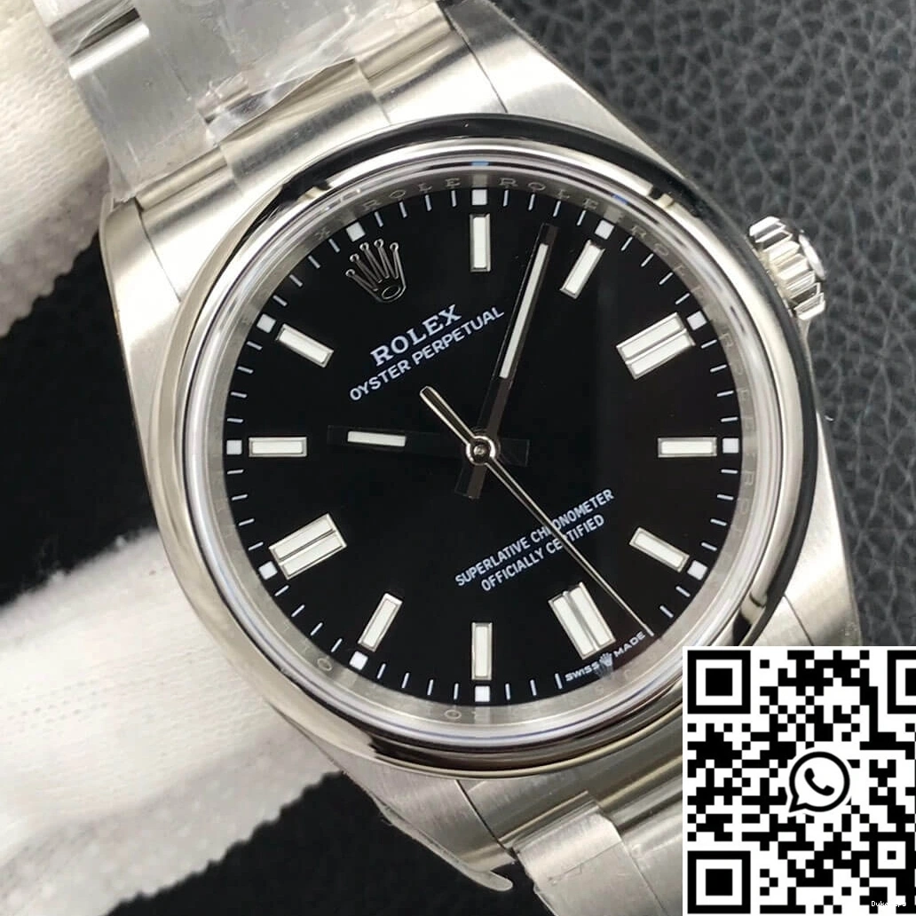 Oyster 36MM EW Factory Dial Perpetual M126000-0002 Rolex Black 0523